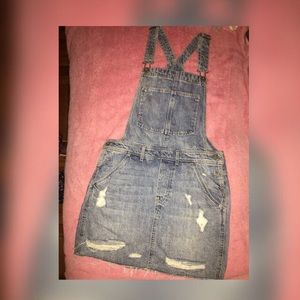 Denim Skirt Overall